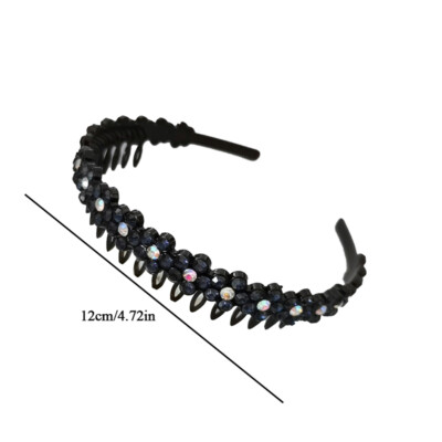 Women's Rhinestone Crystal Headband - Sparkly Hair Hoop Accessory For Parties, Casual Wear 9 thumbnail image