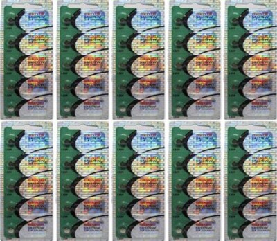 Fifty  (50) Maxell 319 SR527SW Silver Oxide Watch Batteries Free ShipEXP 06/2030