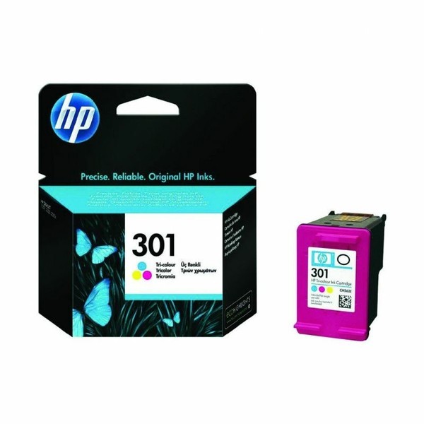 Cartucho HP 301 COLOR TRICOLOR CH562EE original Inyeccion de tinta