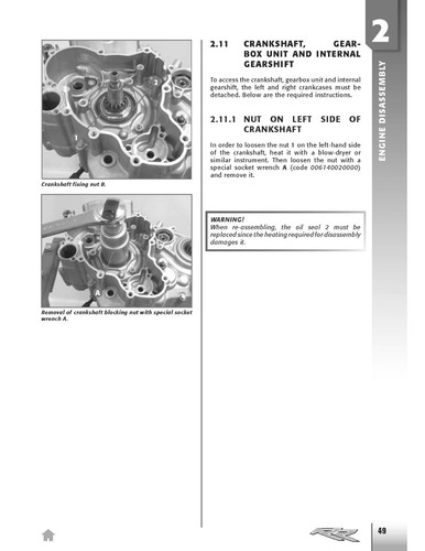 Beta Engine Service Repair Manual 2023 RR-S & RR Race Edition RR480 4 Stroke. - Picture 6 of 12