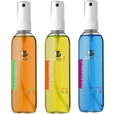 SILCARE Aromatisches Körper- und Aromatherapie duftendes Massageöl 200ml *SCHATTEN WÄHLEN*