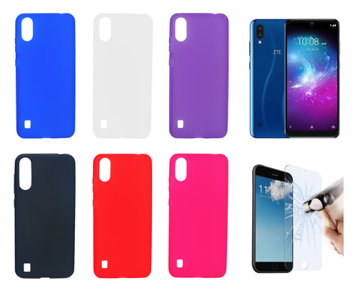 Funda Carcasa Silicona Gel Lisa Para ZTE Blade A5 (4G) 6.09" | eBay