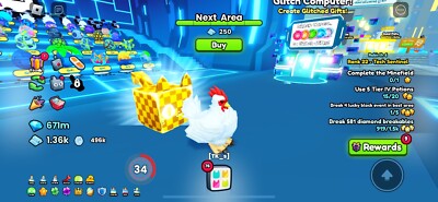 Huge Golden Shiny Error Cat Pet Simulator 99