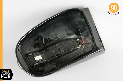 03-06 Mercedes W220 S500 CL500 Side Door Mirror Cover Left Driver Black OEM