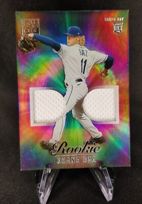 2022 Panini Capstone - Shane Baz - Rookie Dual Materials - Tampa Bay Rays