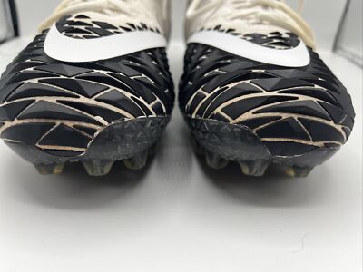 NIKE FORCE SAVAGE Elite TD Football Cleats White Black  display picture 1