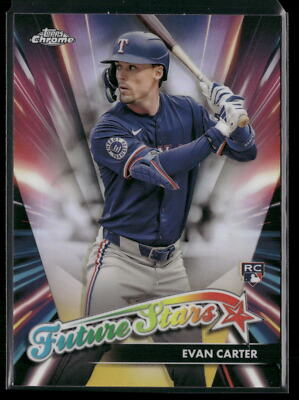 2024 Topps Chrome Update #FSU-13 Evan Carter Future Stars | eBay