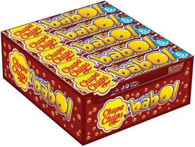 Chupa Chups Big Babol Cola Lemon - 20 Packungen - Kaugummi