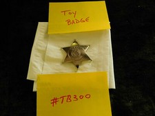 VINTAGE DEPUTY MARSHAL BADGE RARE 1930's Badge Vintage Toy BADGE TB300
