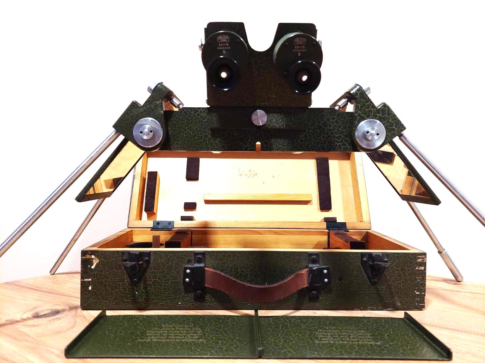 Military optics Carl Zeiss Jena mirror stereoscope eBay