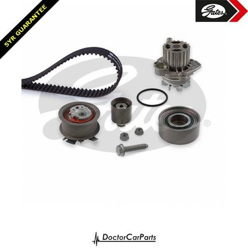 Gates Timing Cam Belt and Water Pump Kit for AUDI A4 2.0 TDI B7 BLB BNA