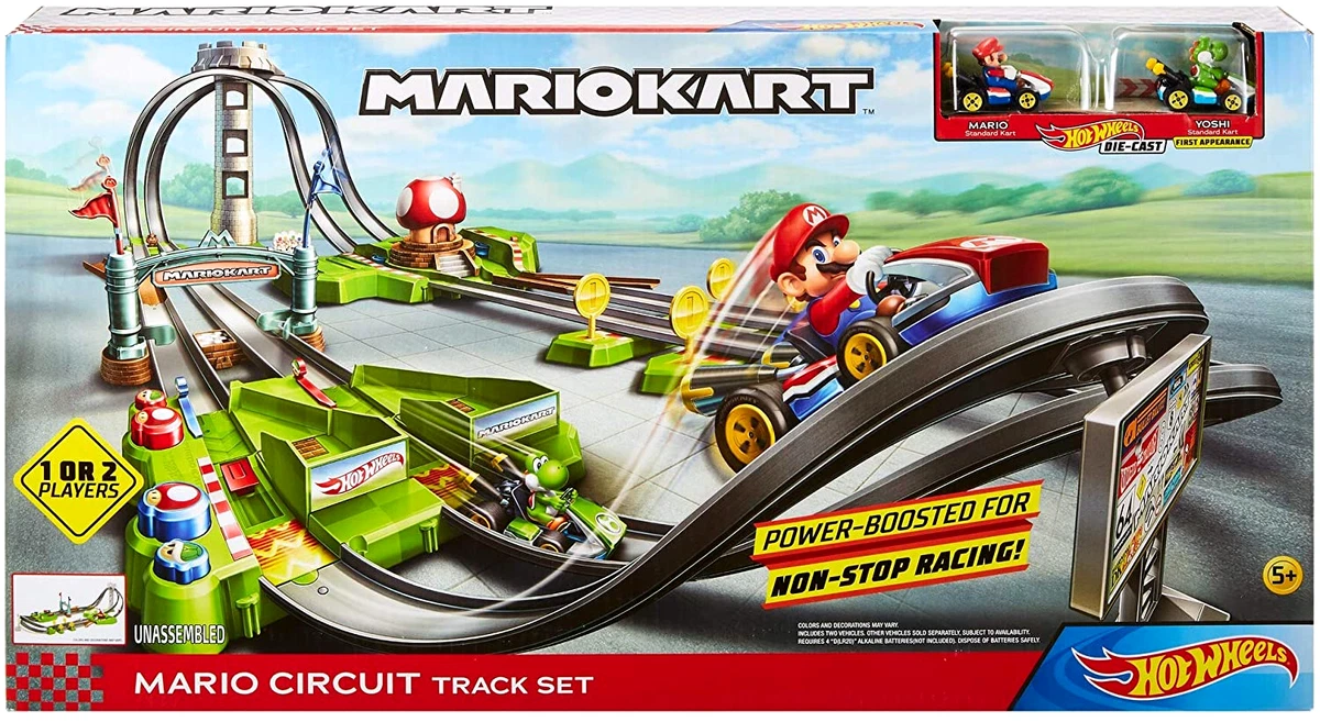 Hot Wheels Mario Kart Circuit Track Set