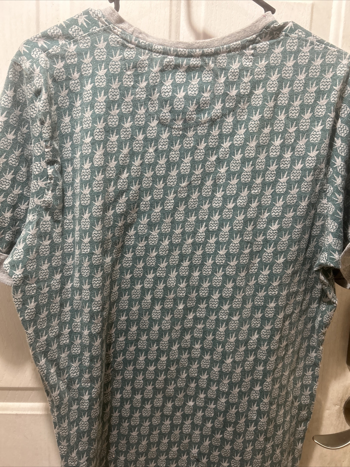 Native Code T-Shirt Men's Medium Pineapple Print … - image 2