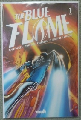THE BLUE FLAME #1 ''A''..CANTWELL/GORHAM..VAULT 2021 1ST PRINT..VFN+