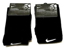 Nike Youth Soccer Socks SX4120-001 Academy Dri Fit Classic W 4-6 Yth 3y-5y Lot 2