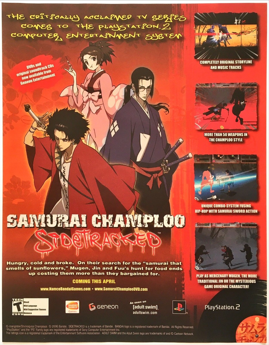サムライチャンプルー B2サイズ ポスター SAMURAI CHAMPLOO Amazon.co.jp: アニメ サムライ チャンプルー 告知ポスター B2