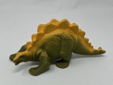 Vintage 1988 Wendy's Playskool Definitely Dinosaurs Stegosaurus Toy 6"