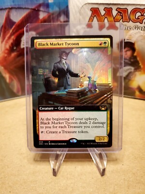 MTG Black Market Tycoon (Extended Art)  Streets of New Capenna Card NM |  eBay
