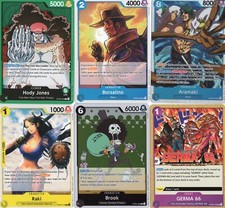 One Piece Wings of the Captain TCG OP06 - Common, Uncommon & Rare - You Pick!