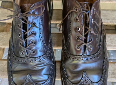 【taka】Brooks Brothers Alden A764 Alden Brooks Brothers A764 Men SHELL CORDOVAN Wing Tip Dress