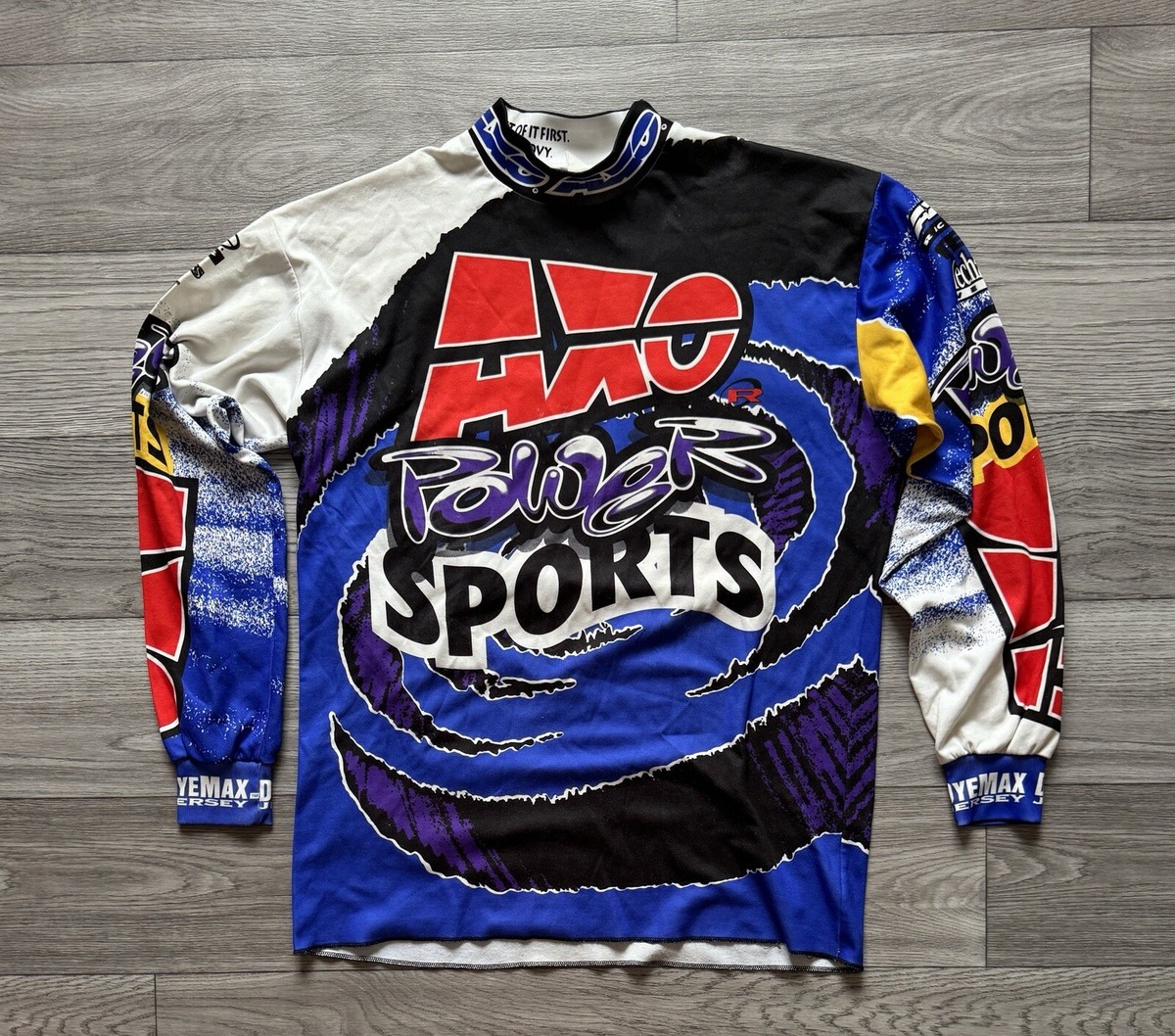 90s AXO SPORT アクソースポーツ モトクロスシャツ XL Vintage 90s AXO Sport Motocross Jersey Men's Size Medium