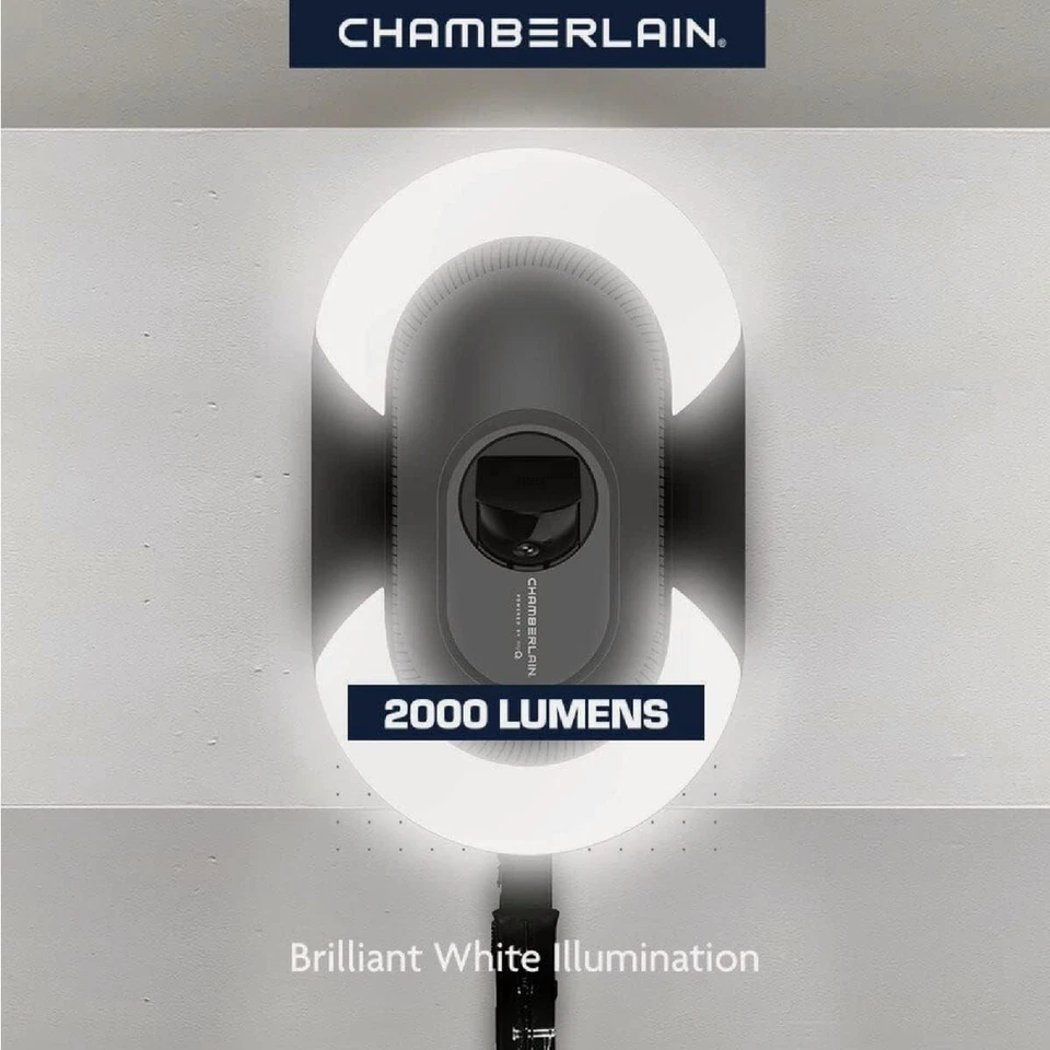 Chamberlain B6753T Smart Garage Door Opener, Video Streaming & Advanced Corner L - Image 2 of 4