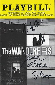 THE WANDERERS CAST SIGNED AUTOGRAPHED PLAYBILL MARCH 2023 KATIE HOLMES