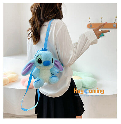 Cute Stitch Plush Backpack Anime Stuffed Doll Kawaii Stitch Kid