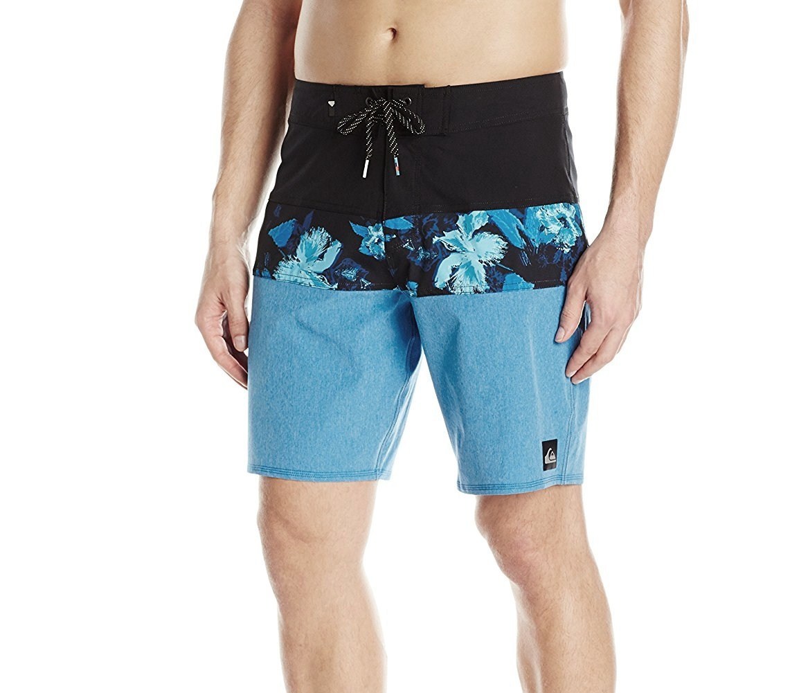 スノーボード QUICKSILVER board M size QUIKSILVER Men's PANEL BLOCKED VEE 19 Boardshorts - BRC6