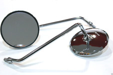 HONDA COPPIA SPECCHI SX+DX FORO M10 PER CB350-400 FOUR-CB500K2-CB750 FOUR K2-K6