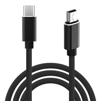 USB C to USB Mini B 5 Pin Charging Cable Compatible with Digital Camera
