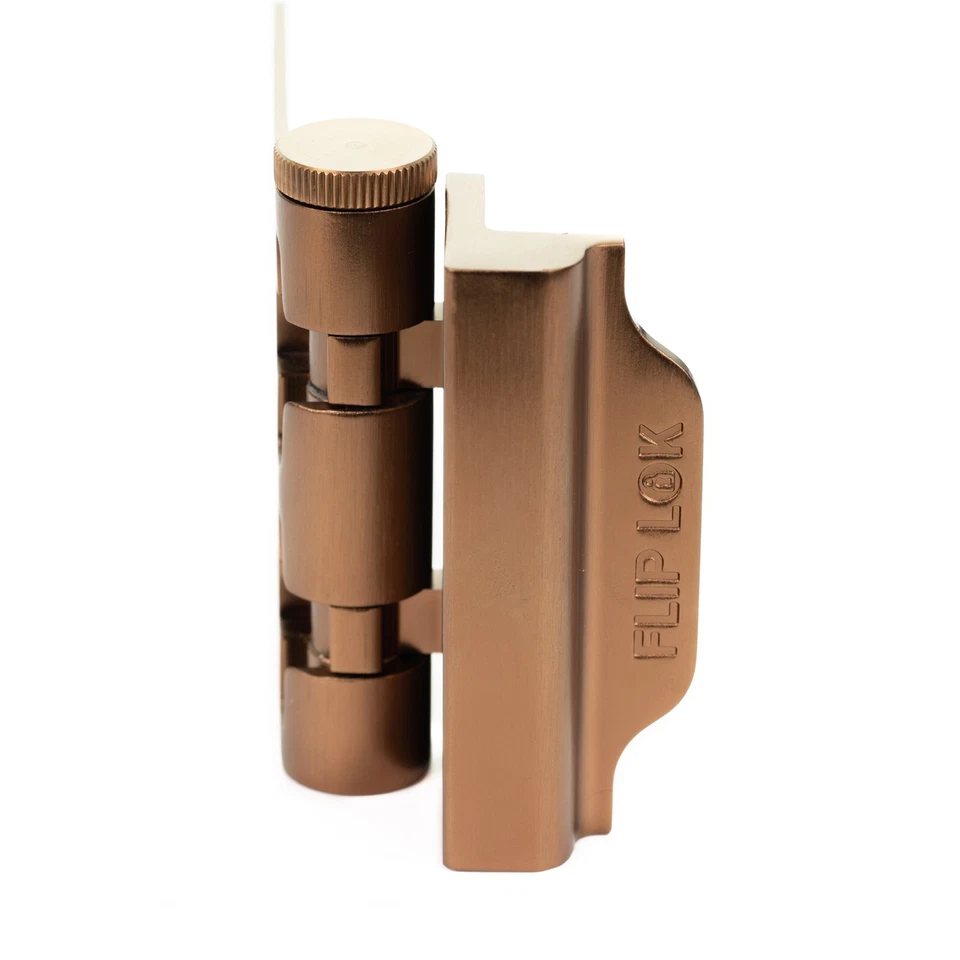 FlipLok, Flip Lok, 5 minutes to install, Inward Swing Door Lock - Image 4 of 4