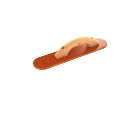 Bon 22-460 Resin Float - Rnd End 16-in. X 3 1/2-in. Wood Handle