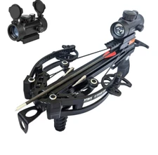 125lbs  WT-MINI STRIKER NARROW LIMB PISTOL CROSSBOW with RED AND GREEN DOT SIGHT