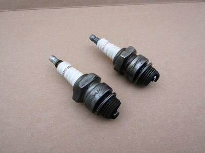 Lot 2 X Old Antique Champion K 13 K13 Spark Plug Vintage Classic Motorcycle Car Ebay