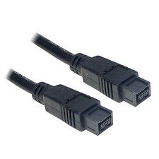 2M Firewire 800 IEEE1394B 9 Pin to 9 Pin Cable Lead IEEE1394 - SENT TODAY