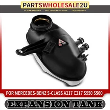 Pressurized Coolant Reservoir with Sensor for Benz S550 S560 S63 AMG 2014-2018