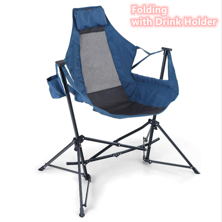 Swinging Hammock Chair Lounger Compact Portable Swing Chairs with