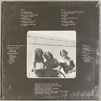 EAST/WEST BAND Self Titled LP Private Folk Rock Soft Rock AOR