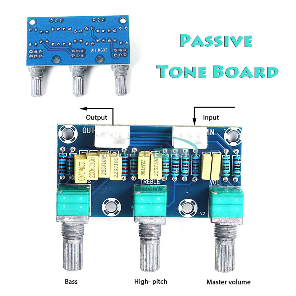 Preamplifier Home Audio HIFI Stereo Preamp Amplifier Board AD828 Volume ...