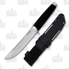 Cold Steel Outdoorsman Fixed Blade Knife 6in Plain Satin Straight Back CS35AP