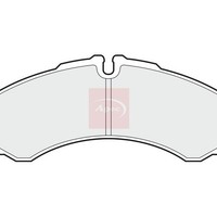 Apec BremsbeläGe Hinten FüR Iveco Daily III 1998-2009 R90 Apec Black
