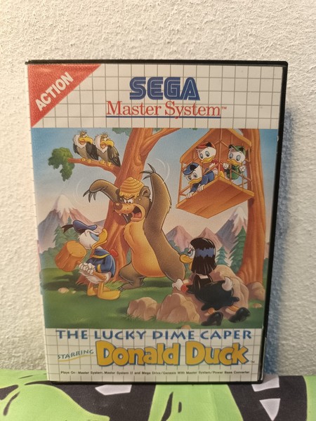 The Lucky Dime Caper Donal Duck- Master System