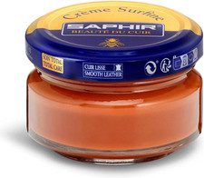 Creme Surfine Pommadier Shoe Polish - Beeswax Cream for Leather Products - Br...