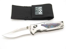 SOG Stingray 2.0 Seki Japan Customized Kimono Cloth Inlay Folding Pocket Knife