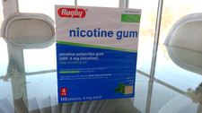 Rugby Nicotine Gum 4 mg Mint 110 Pieces per box. Expires 03/29 New condition