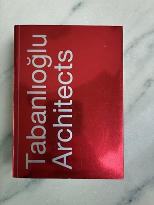 Tabanlioglu Architects Turkish Istanbul Architecture Monograph Book Rare