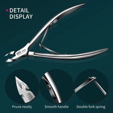 Professional Cuticle Trimmer Stainless Steel Sharp Nail Dead Skin Cutter
