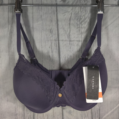 NATORI Size 32DD Bra Deep Orchid 736044 Hidden Glamour Contour Underwire NWT