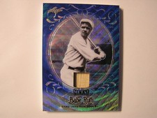 Babe Ruth-Leaf-MLB-Metal-New York-Yankees-Bat-Relic-Baseball Card-2019-#'d of 5